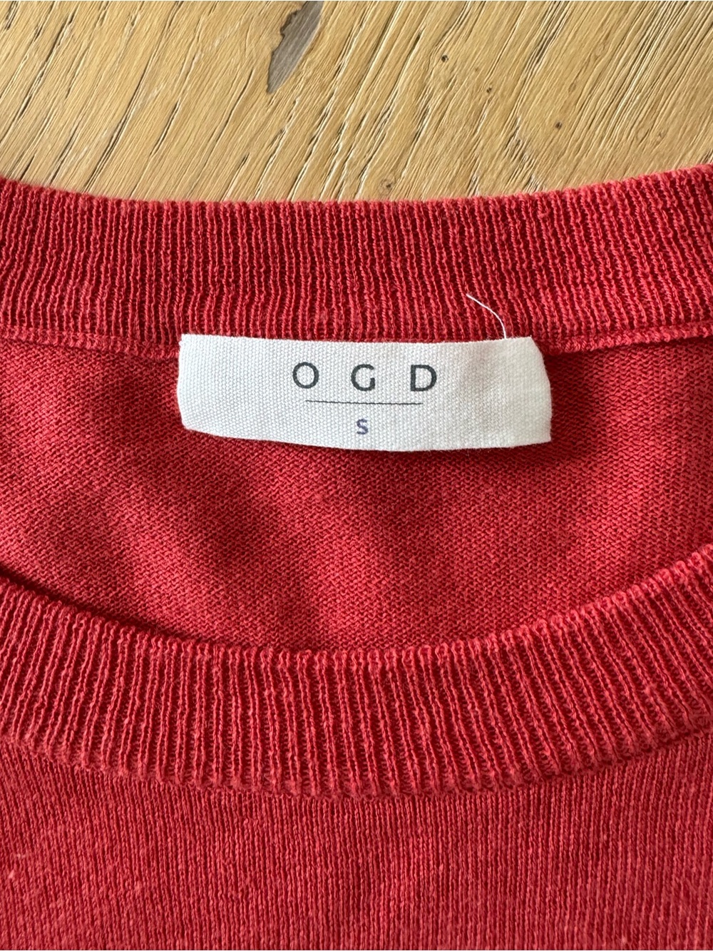 One Grey Day Thin Short Sleeve Sweater Boxy Size Small - Picture 3 of 7